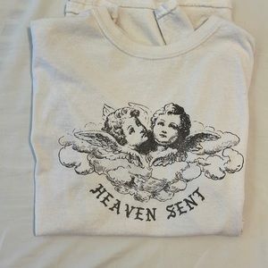 “heaven sent” tee